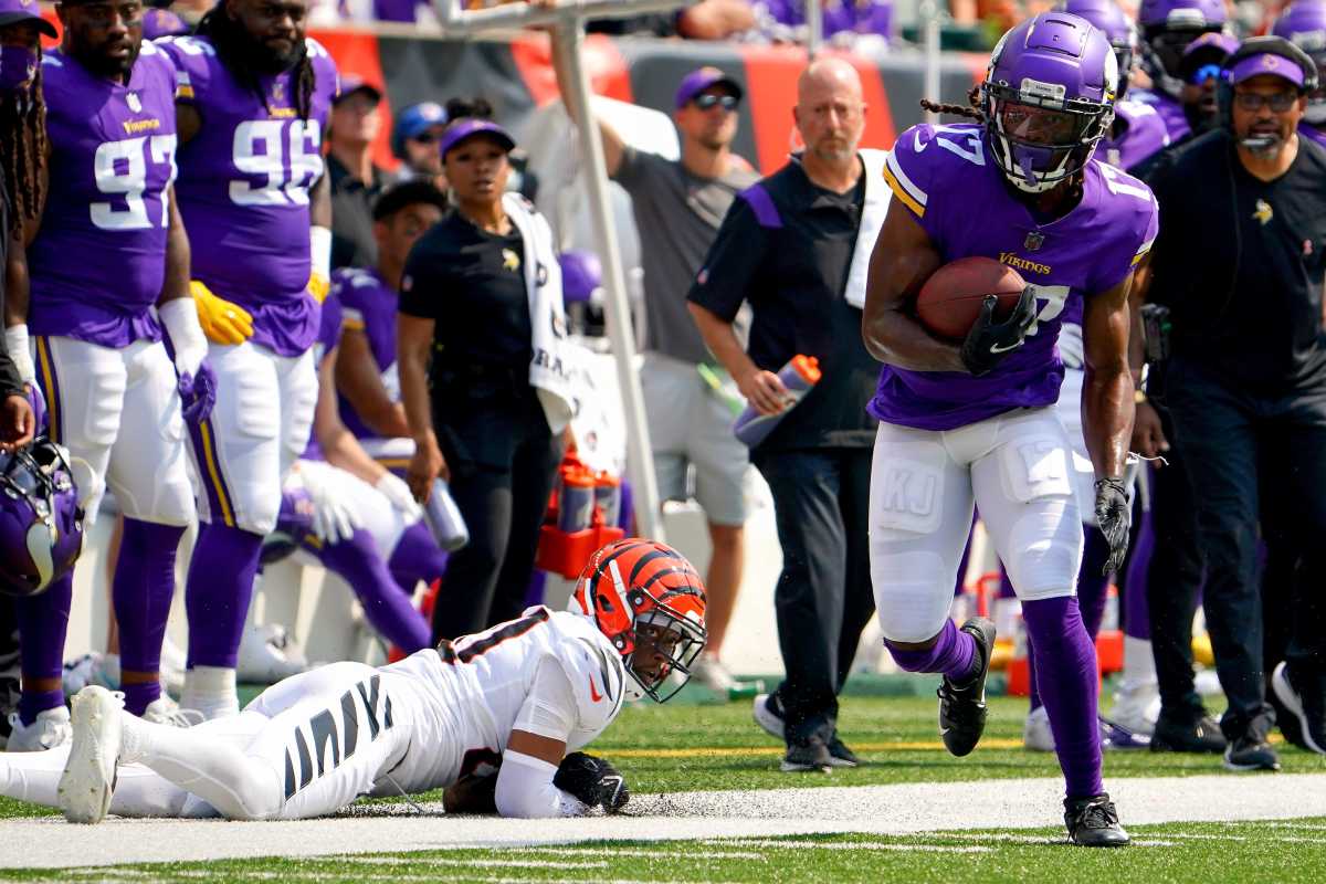 An unheralded 2020 draft pick, K.J. Osborn had a big Week One against Cincinnati. 